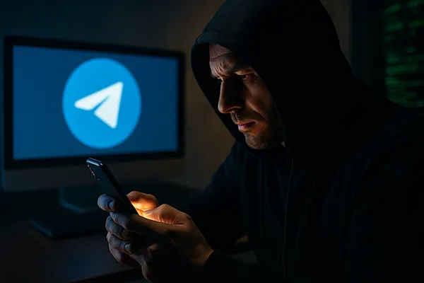 Scammer in Telegram