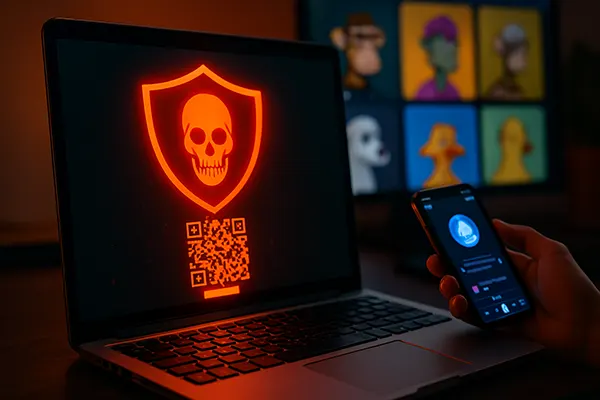 Carteira cripto comprometida